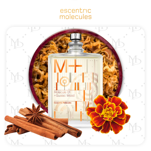 Escentric Molecules 01 + Guaiac Wood unisex - My Parfumer